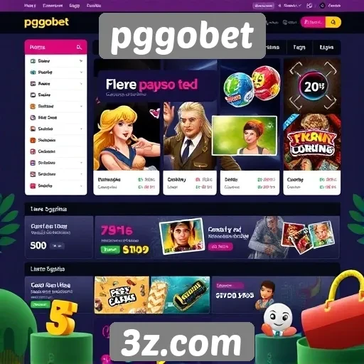 Acessibilidade e navegação no site pggobet